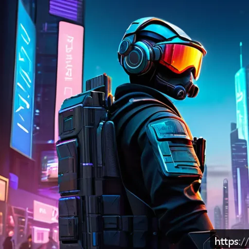 똘똘이 기반 게임 리뷰 - A futuristic gaming environment blending augmented reality and fantasy elements: a player wearing li...